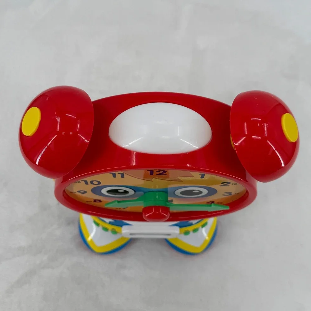The Learning Journey Super Telly Teaching Time Kids Clock Superhero- Excellent!